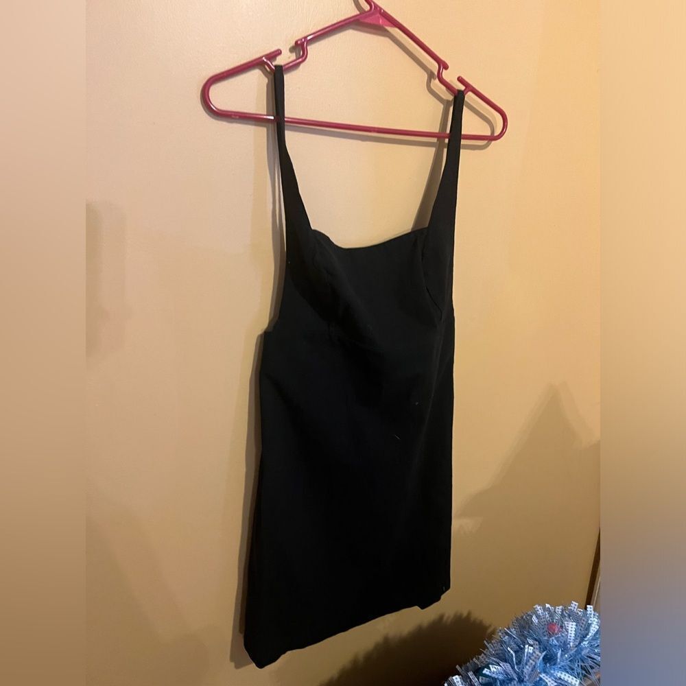 NWOT free people black mini dress M